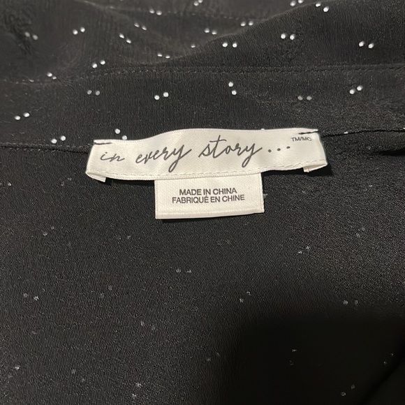 In Every Story Women’s Plus Size Button Down Blouse - Picture 5 of 6